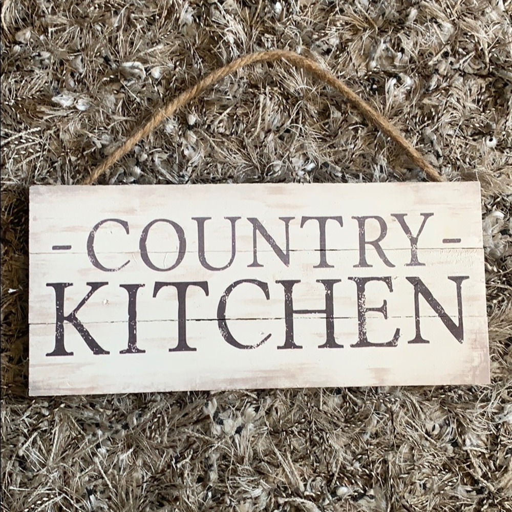 Farmhouse Home‎ Country Kitchen distressed sign